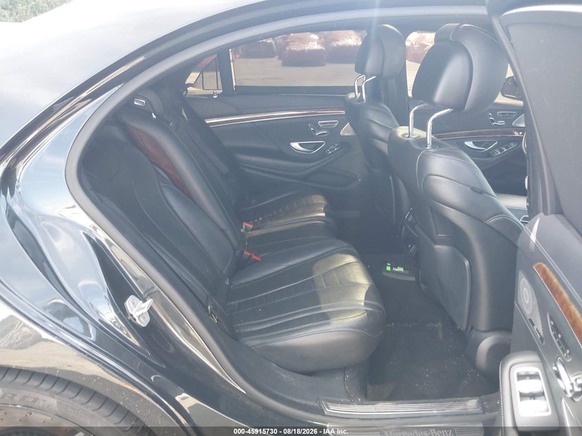 2015 MERCEDES-BENZ S 550 auction photo 8