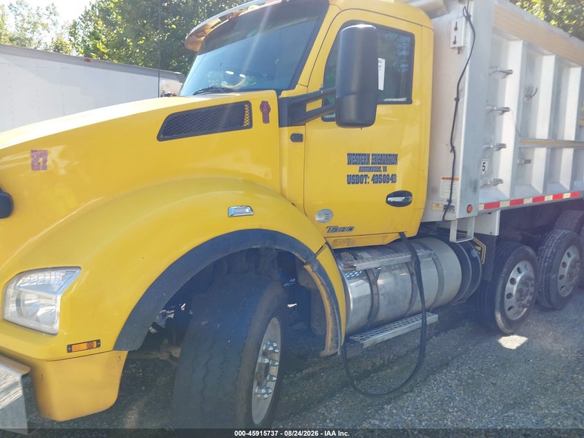 2016 KENWORTH CONSTRUCTION auction photo 2
