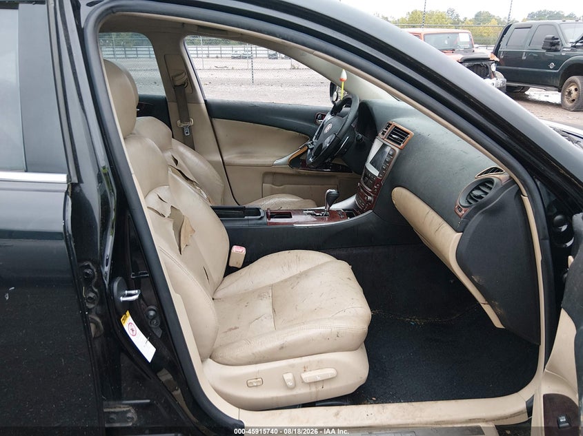 LEXUS IS 250 2008 VIN JTHCK262482024795
