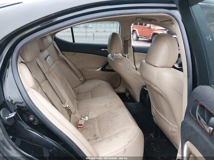 2008 LEXUS IS 250 auction photo 8