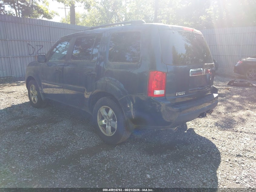 HONDA PILOT 2010 VIN 5FNYF4H68AB036510