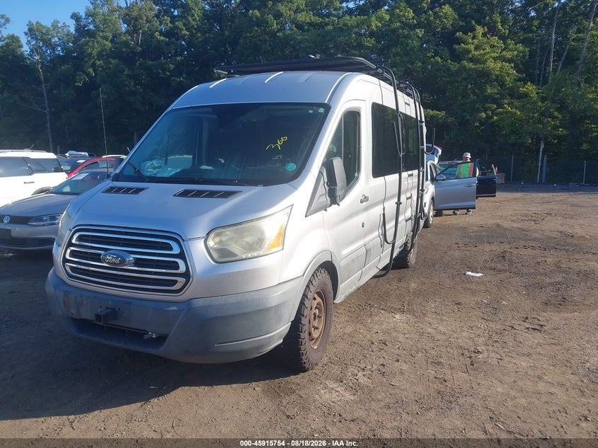 2015 Ford Transit, Обычный износ, IAAI, VIN 1FBAX2CG7FKA70147 — фото 2