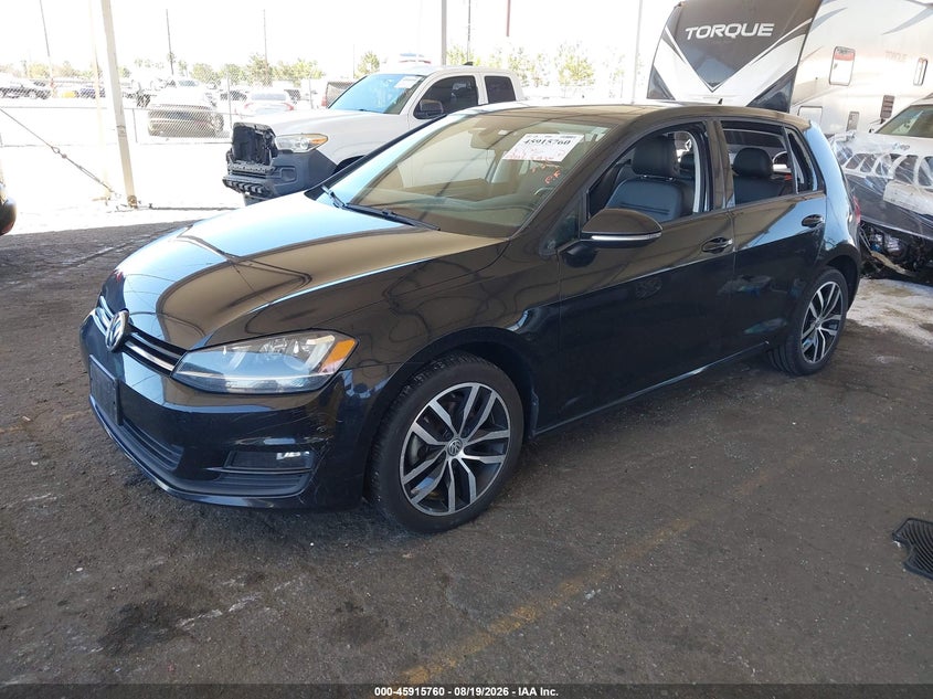 VOLKSWAGEN GOLF 2016 VIN 3VW217AU7GM020976