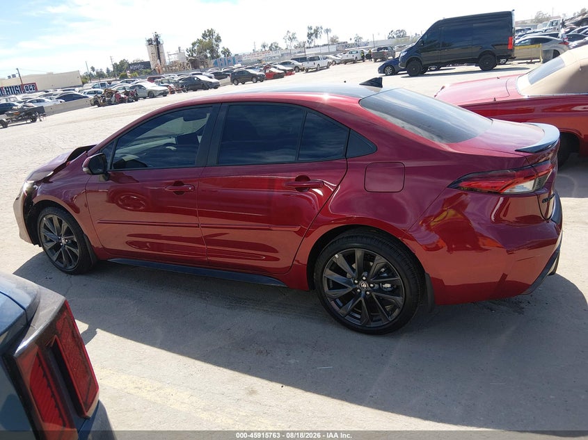 2026 TOYOTA COROLLA SEDAN 2.0L I-4 DI, DOHC, VVT, REGULAR , 169HP