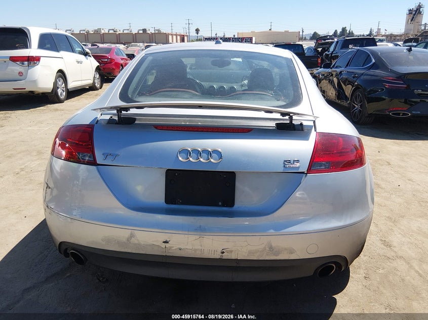 AUDI TT 2008 VIN TRUDD38J581001550