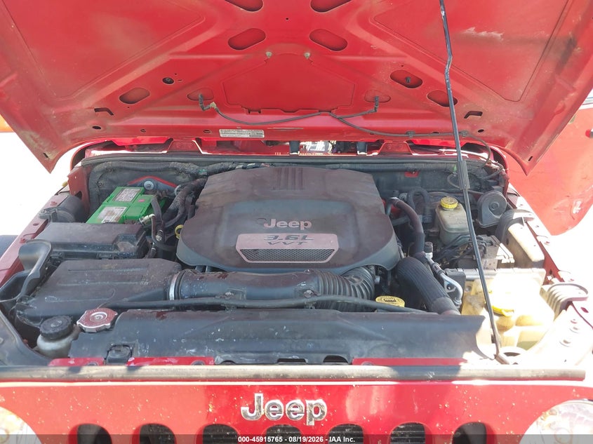 JEEP WRANGLER UNLIMITED 2013 VIN 1C4BJWDG3DL673806