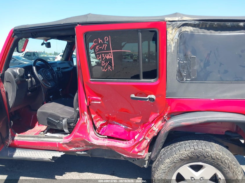 JEEP WRANGLER UNLIMITED 2013 VIN 1C4BJWDG3DL673806