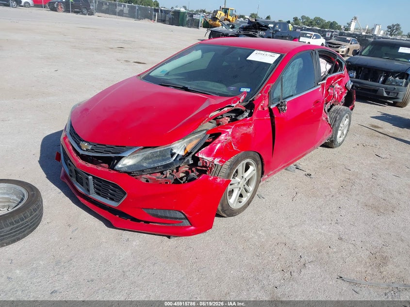 2017 Chevrolet Cruze, All Over, IAAI, VIN 3G1BE6SM3HS586512 — photo 2