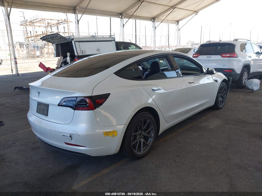 2022 TESLA MODEL 3 auction photo 4