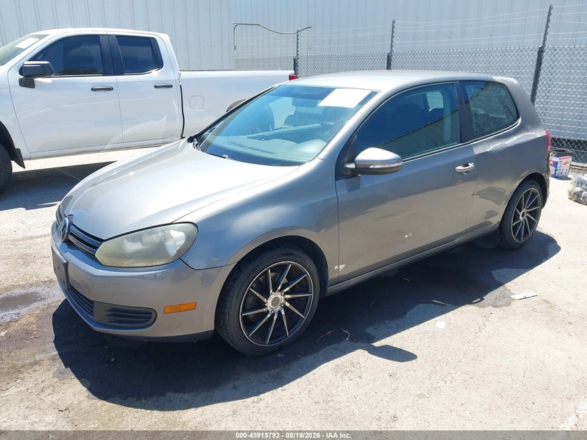 VOLKSWAGEN GOLF 2010 VIN WVWAB7AJ4AW301805