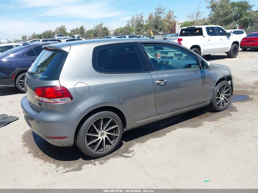 VOLKSWAGEN GOLF 2010 VIN WVWAB7AJ4AW301805
