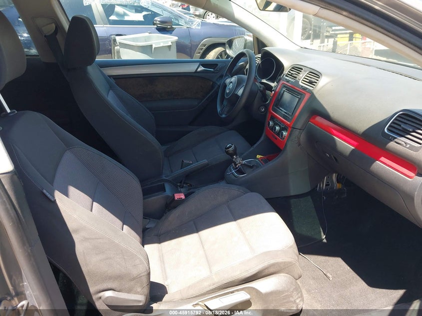 VOLKSWAGEN GOLF 2010 VIN WVWAB7AJ4AW301805