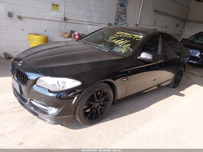 2012 BMW 5er, Обычный износ, IAAI, VIN WBAFU9C57CC787569 — фото 2