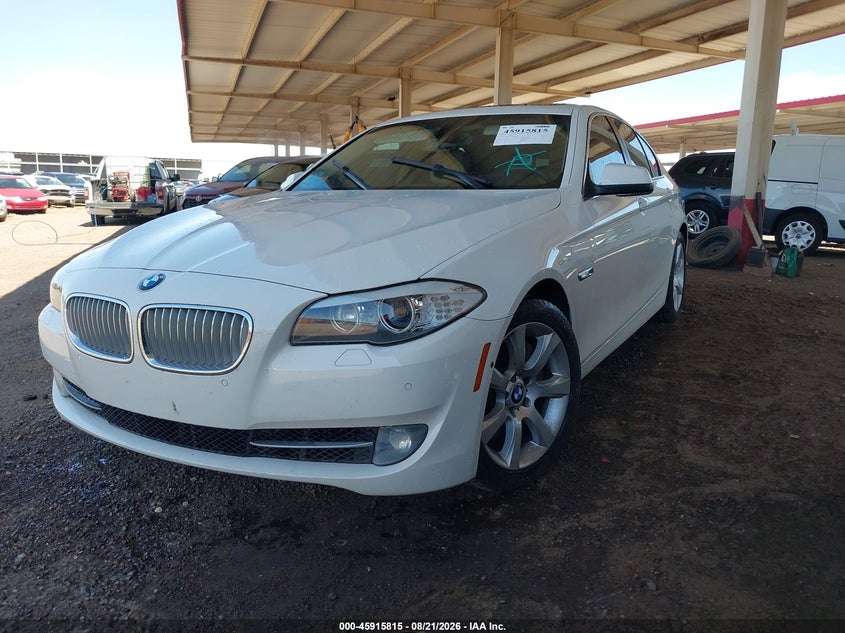 2011 BMW 5ER SEDAN 4.4L V-8 DI, DOHC, VVT, TURBO, 400HP