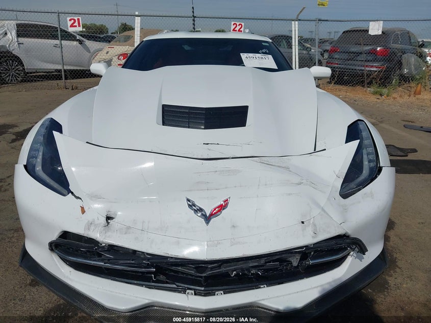 CHEVROLET CORVETTE 2018 VIN 1G1YB2D72J5101313