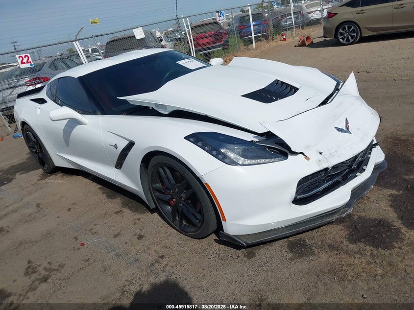 CHEVROLET CORVETTE 2018 VIN 1G1YB2D72J5101313