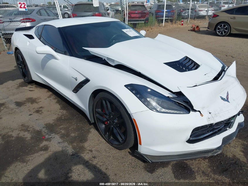 CHEVROLET CORVETTE 2018 VIN 1G1YB2D72J5101313