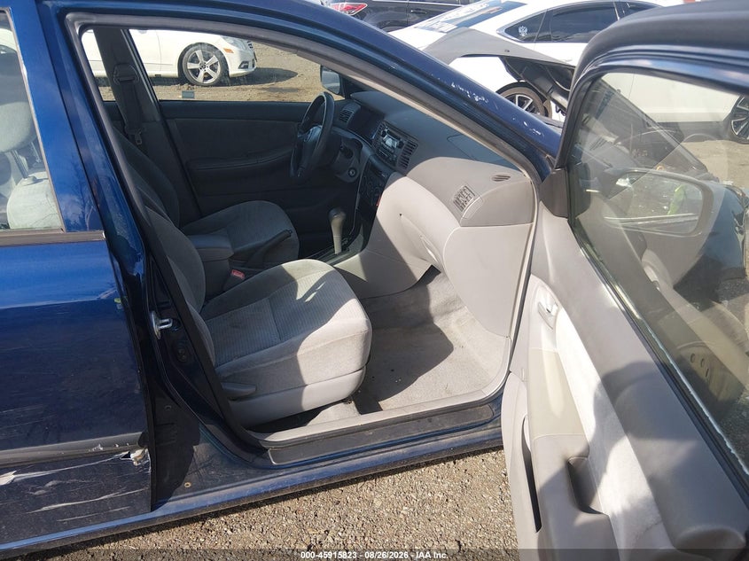 TOYOTA COROLLA 2007 VIN JTDBR32E870103315