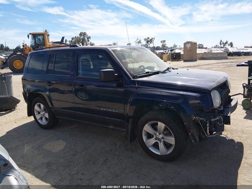 2012 JEEP LIBERTY (PATRIOT) SPORT UTILITY VEHICLE 2.0L I-4 DOHC, VVT, 158HP