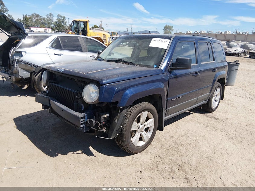 2012 JEEP LIBERTY (PATRIOT) SPORT UTILITY VEHICLE 2.0L I-4 DOHC, VVT, 158HP