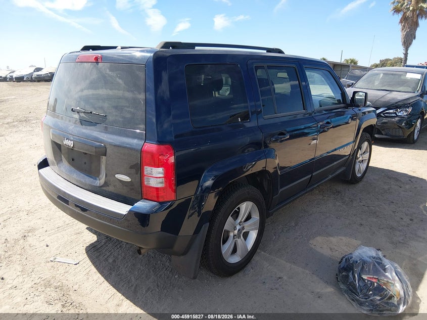 2012 JEEP LIBERTY (PATRIOT) SPORT UTILITY VEHICLE 2.0L I-4 DOHC, VVT, 158HP