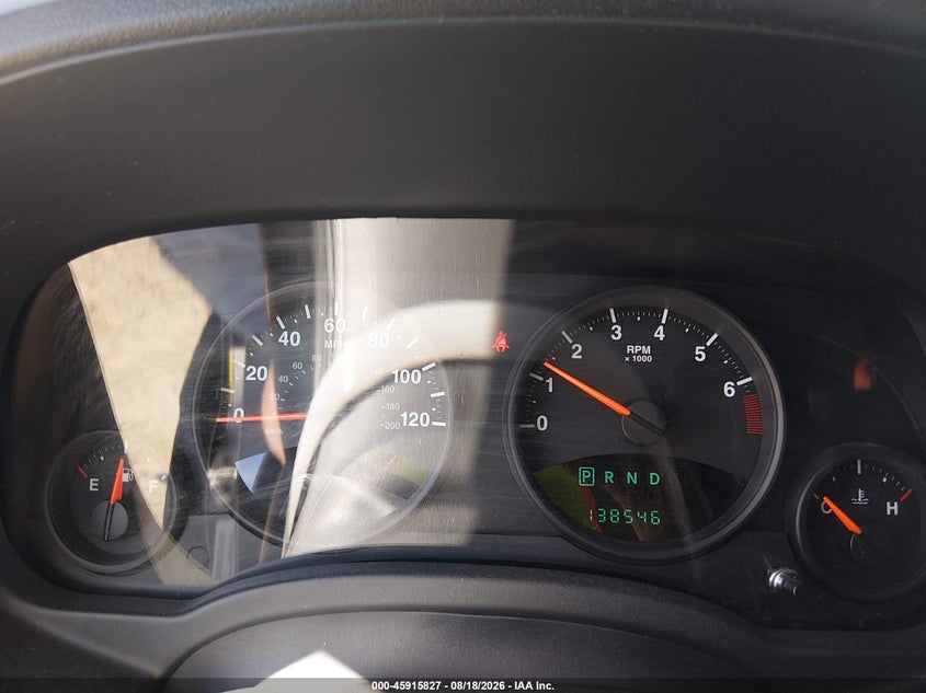 2012 JEEP LIBERTY (PATRIOT) SPORT UTILITY VEHICLE 2.0L I-4 DOHC, VVT, 158HP
