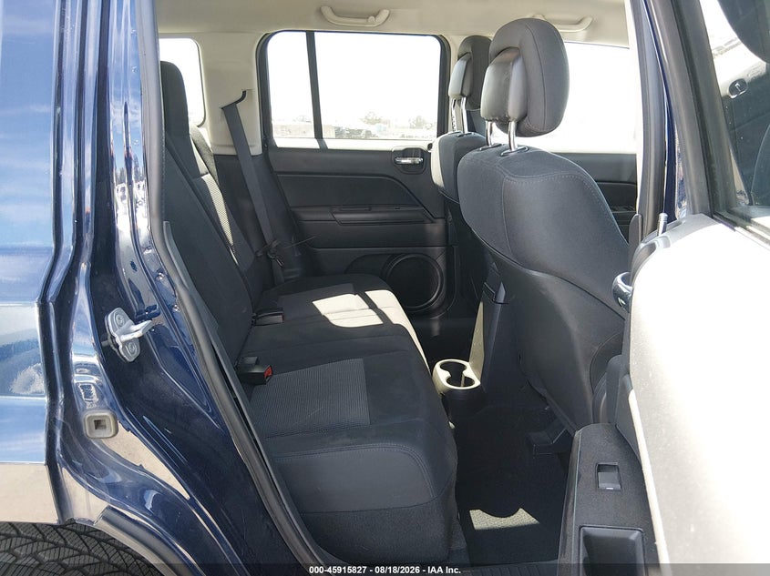 2012 JEEP LIBERTY (PATRIOT) SPORT UTILITY VEHICLE 2.0L I-4 DOHC, VVT, 158HP
