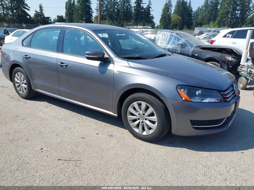 2015 VOLKSWAGEN PASSAT auction photo 1