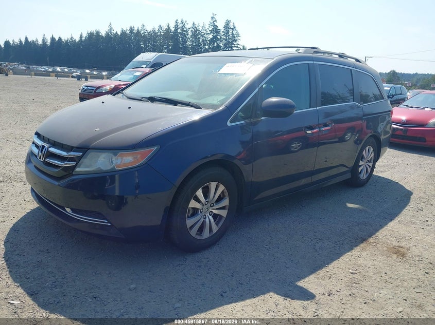 2014 HONDA ODYSSEY auction photo 2