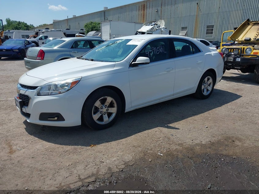 2015 Chevrolet Malibu, Storm Damage, IAAI, VIN 1G11C5SL8FF294469 — photo 2