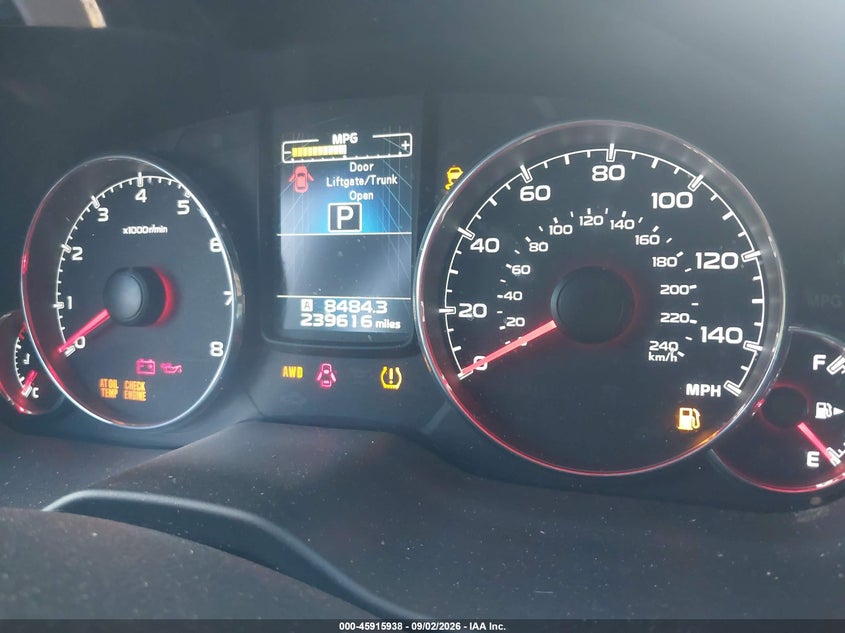 SUBARU OUTBACK 2013 VIN 4S4BRBJC0D3273975