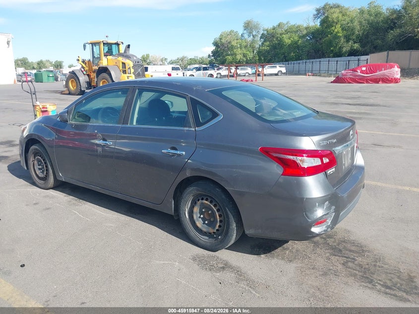 2018 NISSAN SENTRA auction photo 3