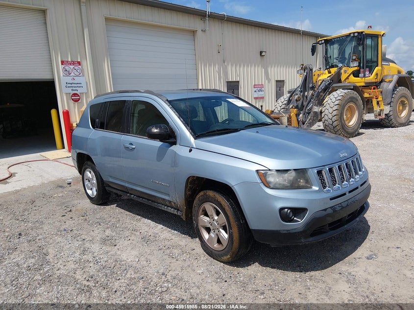 2014 Jeep Compass Sport, Износ, IAAI, VIN 1C4NJCBAXED508471