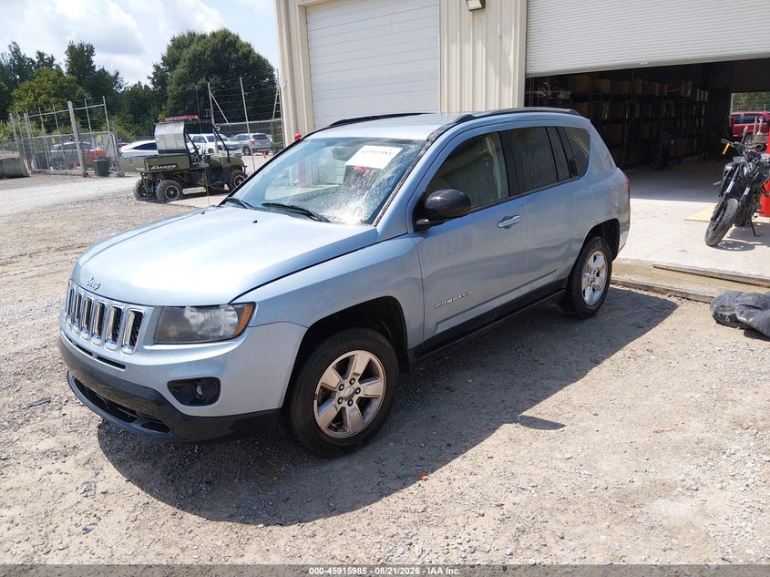 2014 Jeep Compass, Normal Wear & Tear, IAAI, VIN 1C4NJCBAXED508471 — photo 2