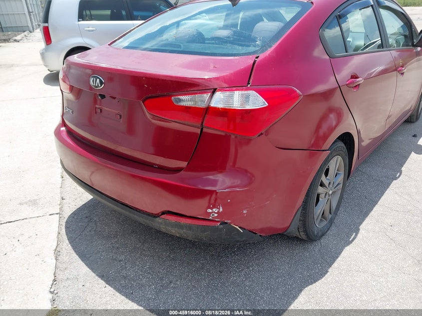 2014 KIA FORTE SEDAN 1.8L I-4 DOHC, VVT, 148HP