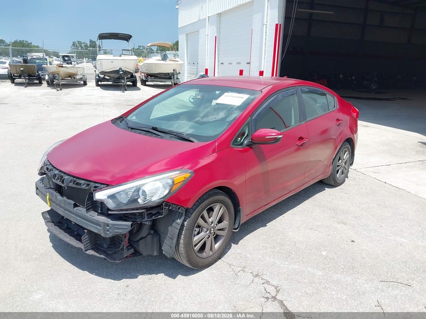 2014 KIA FORTE SEDAN 1.8L I-4 DOHC, VVT, 148HP