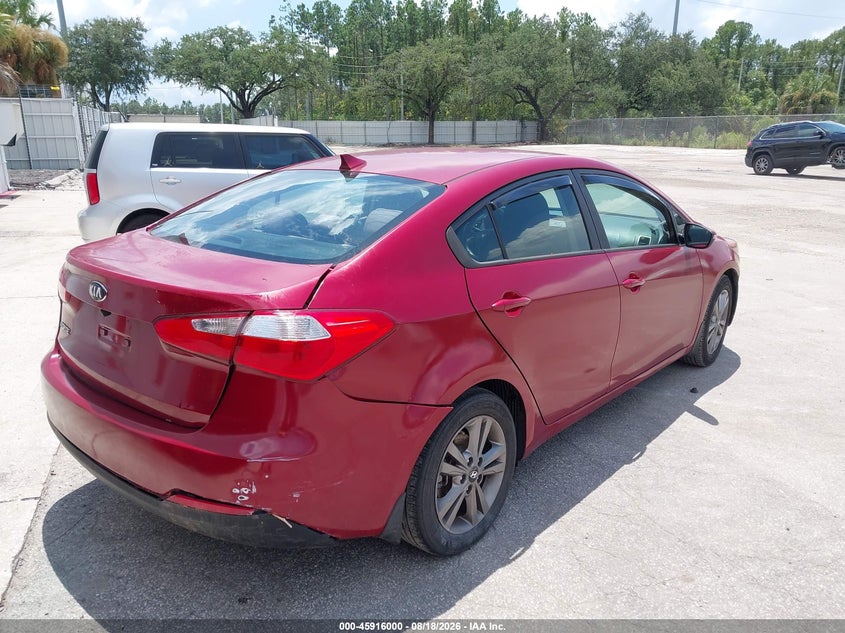 2014 KIA FORTE SEDAN 1.8L I-4 DOHC, VVT, 148HP