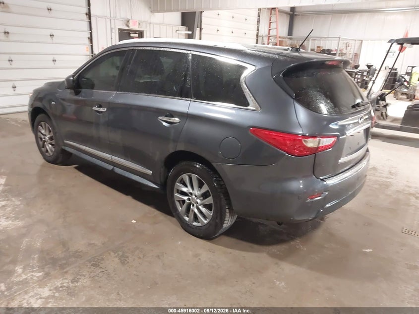 Vin: 5n1al0mmxec531202, lot: 46415090, infiniti qx60 20143