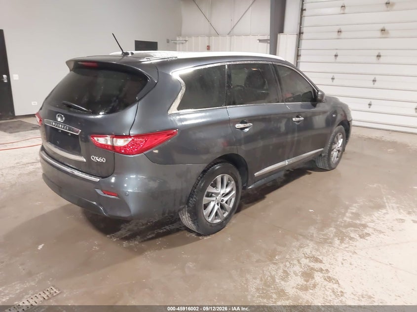 Vin: 5n1al0mmxec531202, lot: 46415090, infiniti qx60 20144