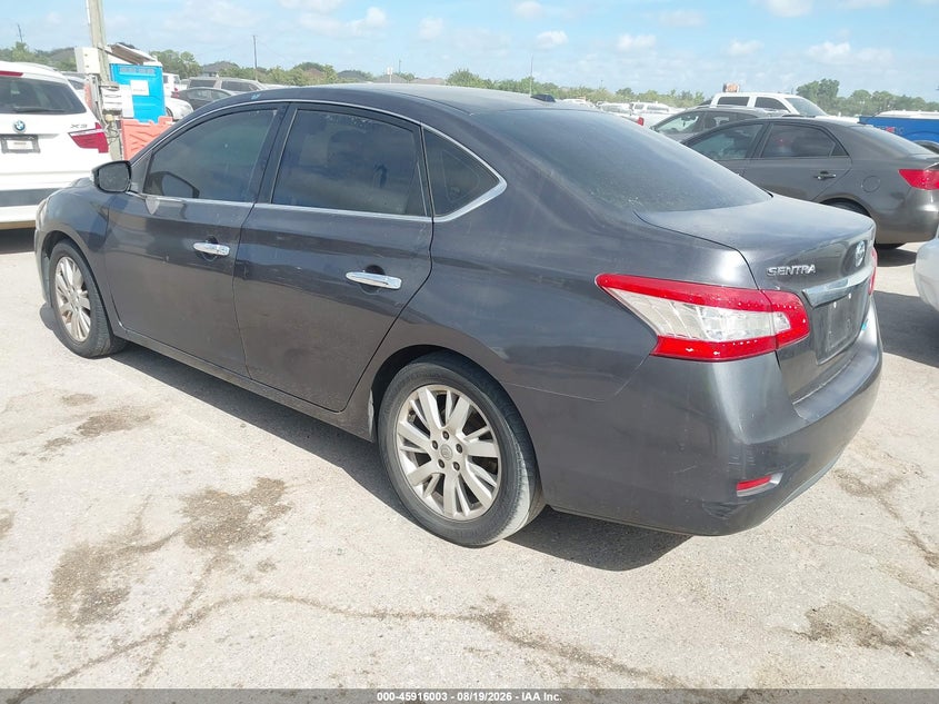 2013 NISSAN SENTRA auction photo 3