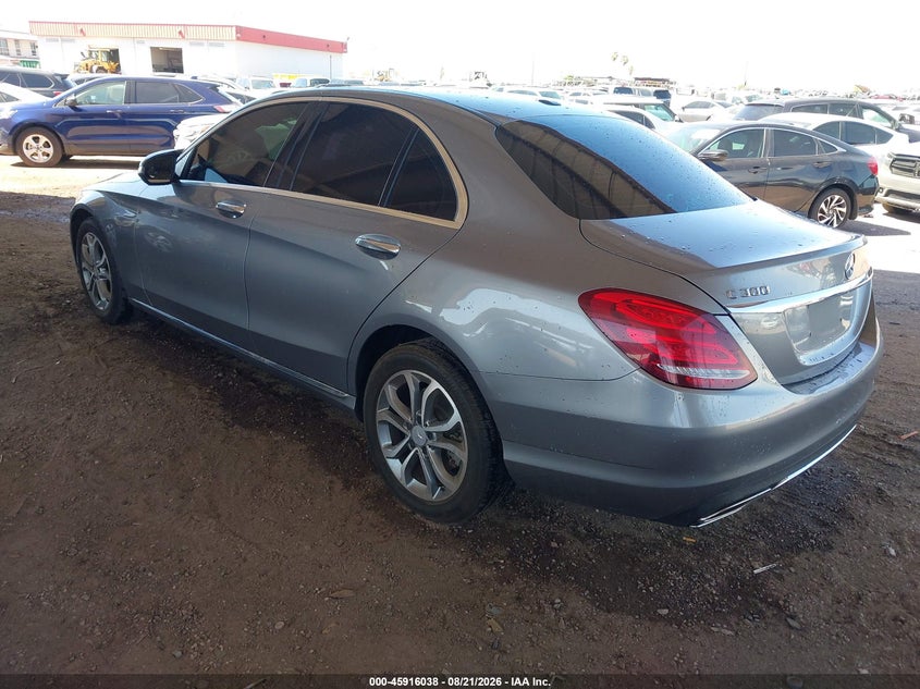 2015 MERCEDES-BENZ C 300 auction photo 3