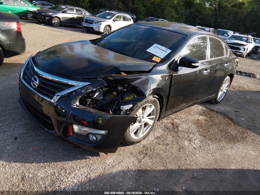 2015 Nissan Altima, Перед і зад, IAAI, VIN 1N4AL3APXFC122600 — фото 2