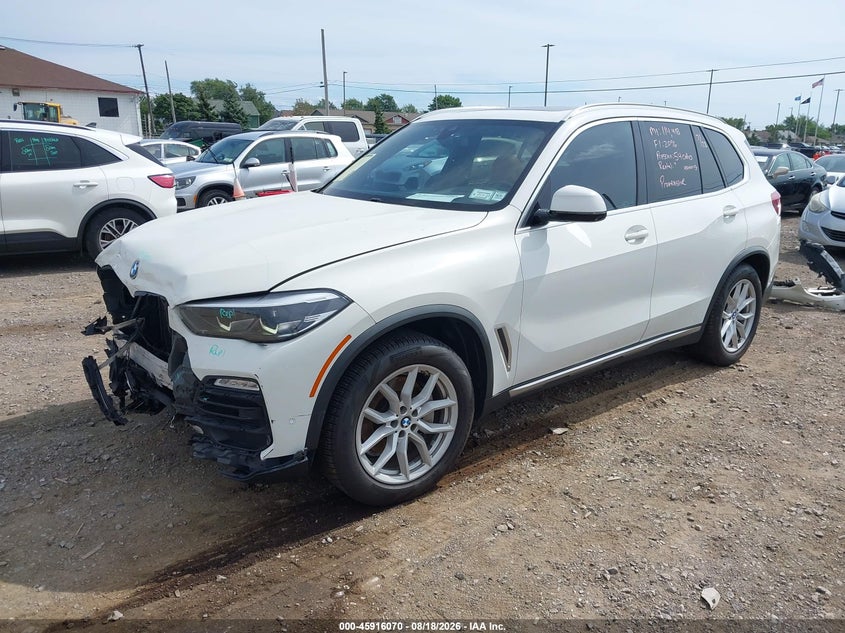 2019 BMW X5, Удар спереди, IAAI, VIN 5UXCR6C51KLK82761 — фото 2
