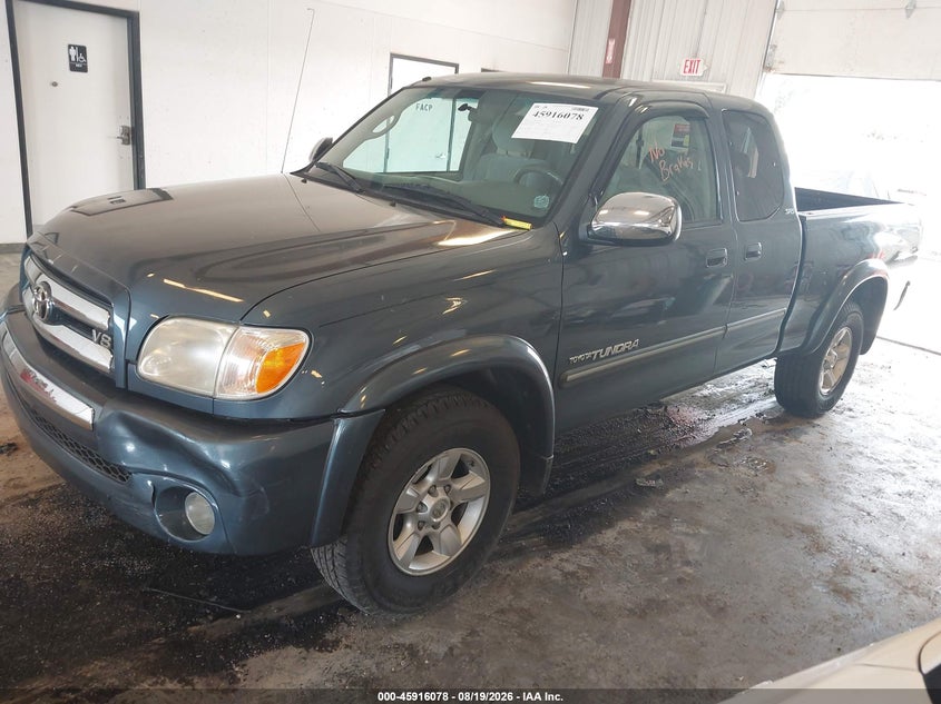 TOYOTA TUNDRA 2005 VIN 5TBBT44195S470499