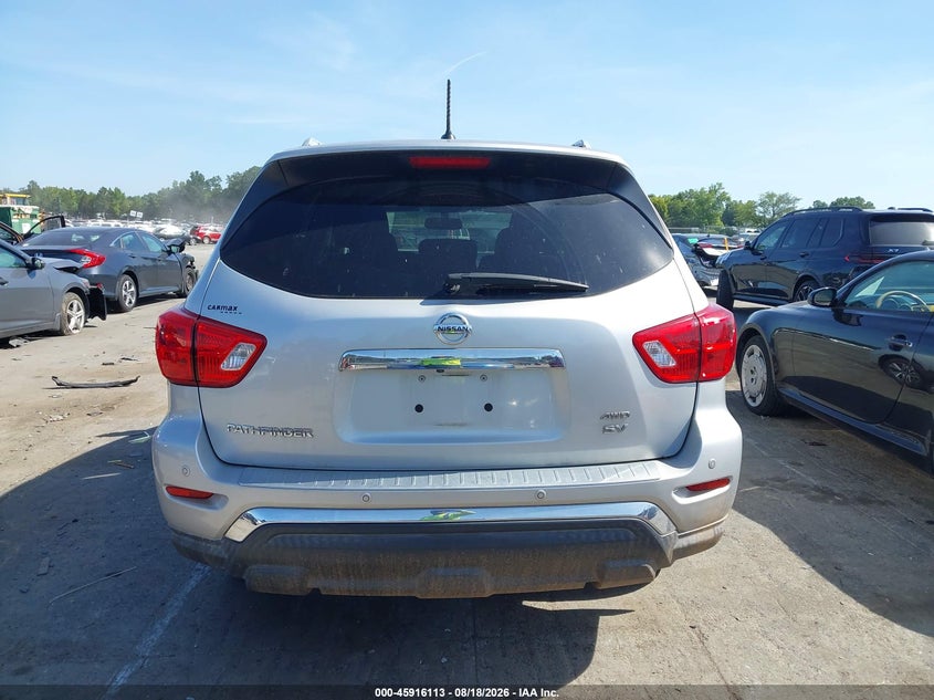NISSAN PATHFINDER 2017 VIN 5N1DR2MM8HC697973