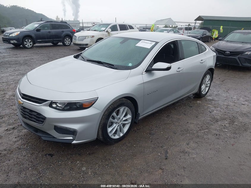2018 Chevrolet Malibu, Удар сзади, IAAI, VIN 1G1ZD5ST7JF112737 — фото 2