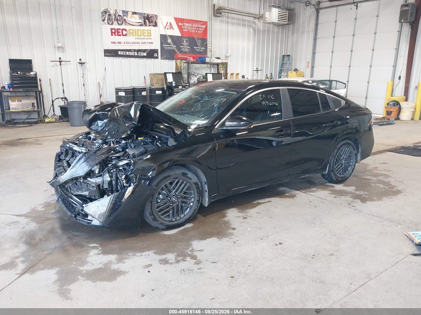 2026 Nissan Sentra, Front End, IAAI, VIN 3N1AB9CV4TY287401 — photo 2