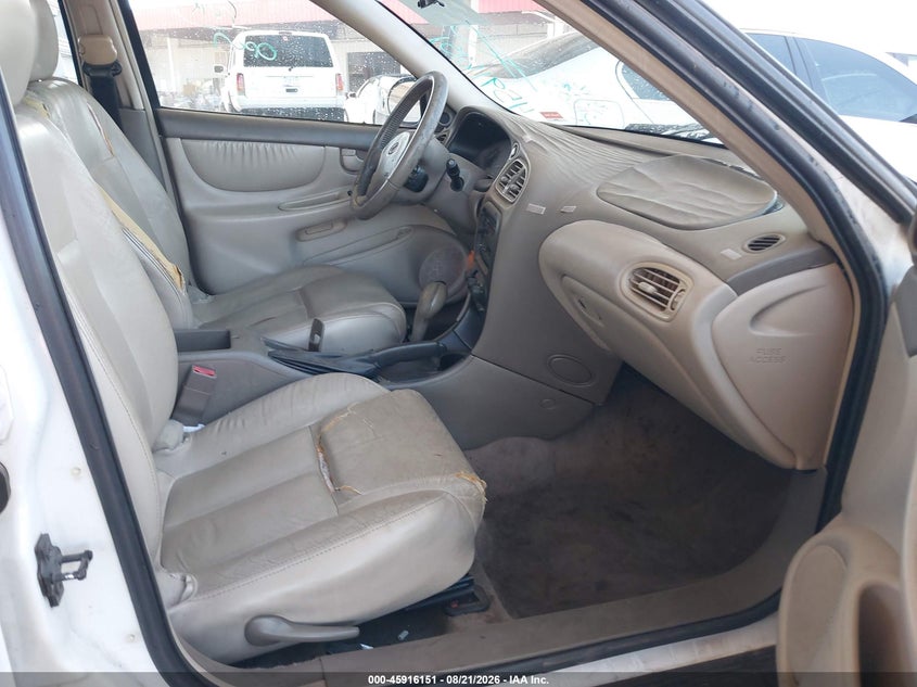 OLDSMOBILE ALERO 2000 VIN 1G3NF52E3YC311393