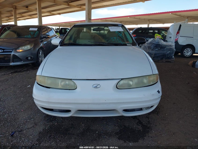 OLDSMOBILE ALERO 2000 VIN 1G3NF52E3YC311393