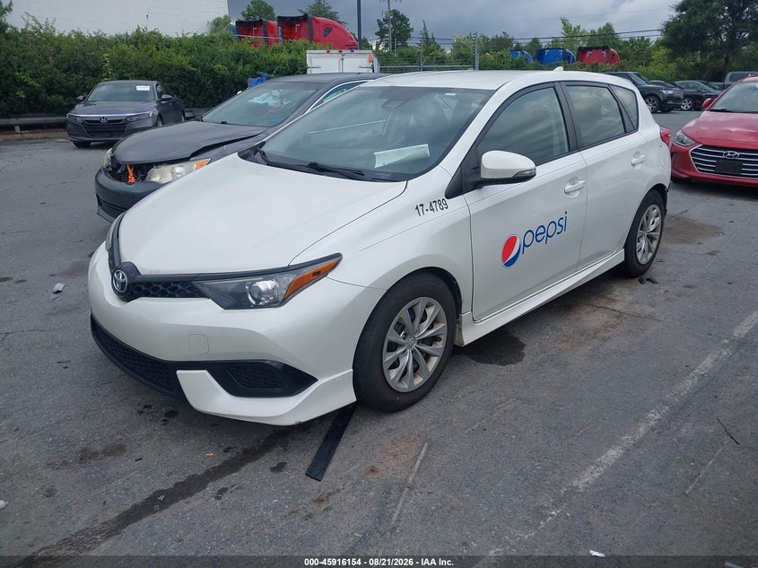 Vin: jtnkarjexhj544494, lot: 46415242, toyota corolla im 20172